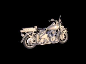 5Dollar Store Captain Motorcycle 3D Model