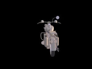 5Dollar Store Captain Motorcycle Modelo 3D