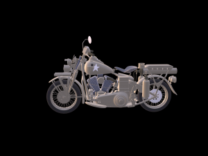 5Dollar Store Captain Motorcycle Modelo 3D