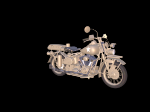 5Dollar Store Captain Motorcycle Modelo 3D