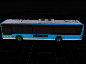 5Dollar Store Lowpoly bus 3Dモデル