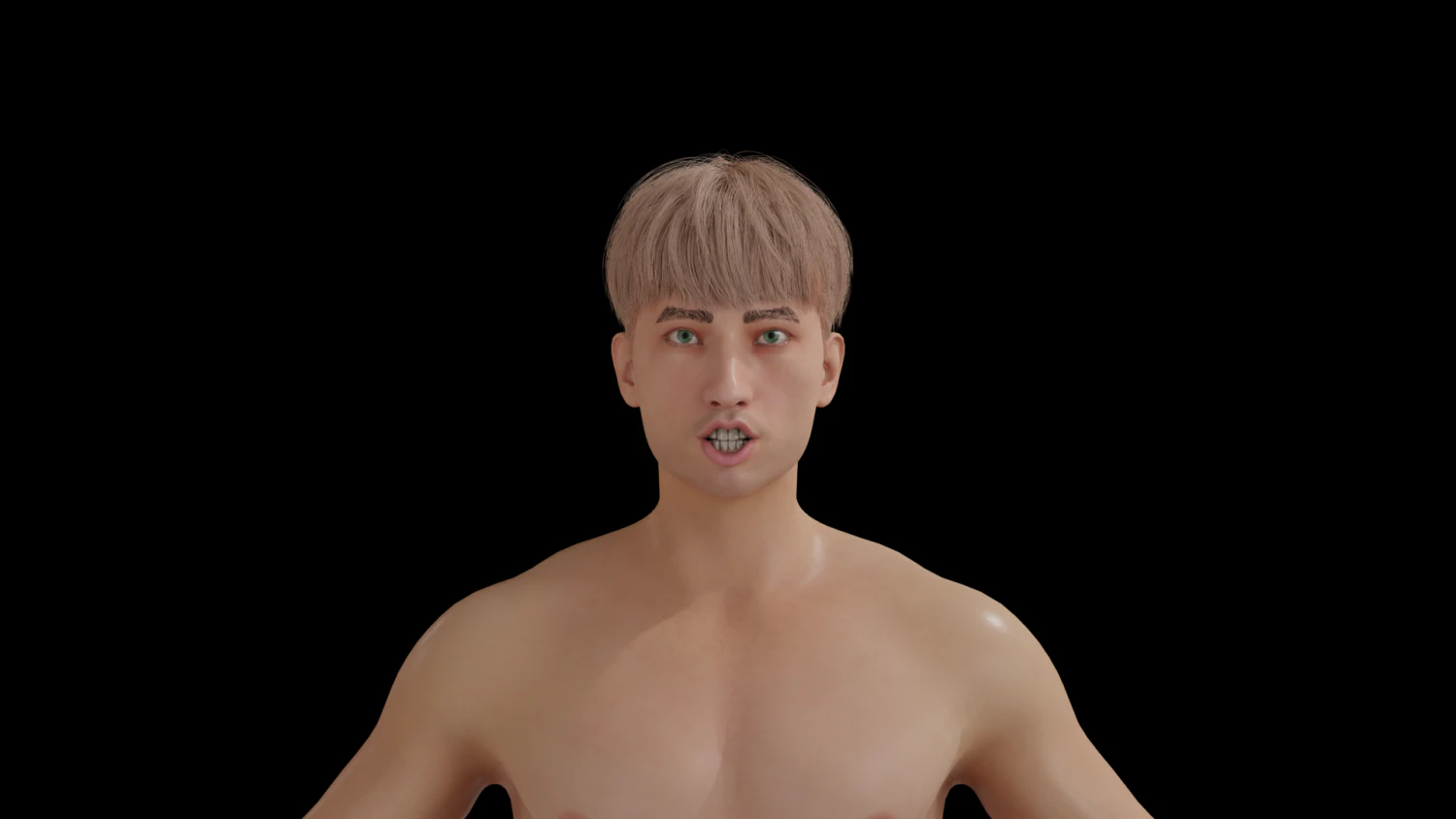 5Dollar Store Rigged ShapeKey Man 3D Model .c4d .max .obj .3ds .fbx .stl .blend