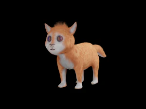 5Dollar Store Cute Animal 3D Model