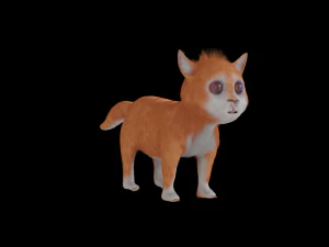 5Dollar Store Cute Animal 3D Model