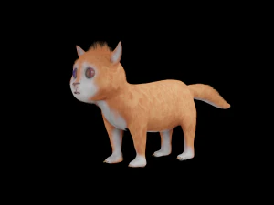5Dollar Store Cute Animal 3D Model