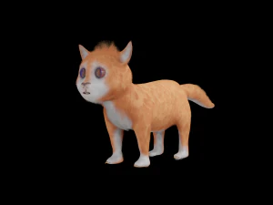 5Dollar Store Cute Animal 3D Model