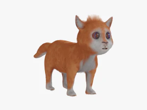 5Dollar Store Cute Animal 3D Model