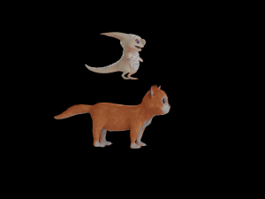 5Dollar Store Cute Cat Creature Modelo 3D