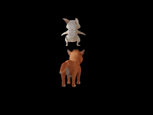 5Dollar Store Cute Cat Creature Modelo 3D
