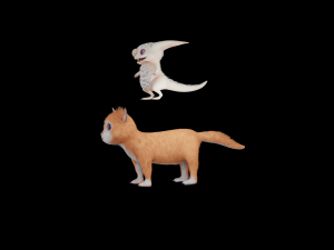 5Dollar Store Cute Cat Creature Modelo 3D