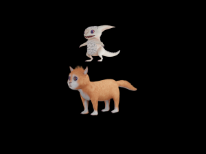 5Dollar Store Cute Cat Creature Modelo 3D