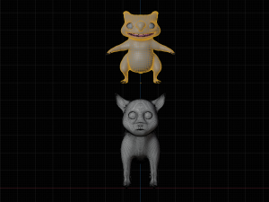 5Dollar Store Cute Cat Creature Modelo 3D