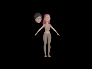 5Dollar Store Cartoon Character Model 3D