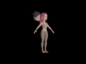 5Dollar Store Cartoon Character Model 3D