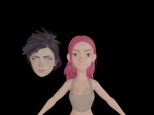 5Dollar Store Cartoon Character Model 3D
