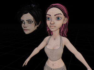 5Dollar Store Cartoon Character Model 3D