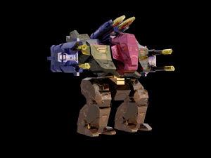 5Dollar Store Rigged Mech Game Ready 3D Модель
