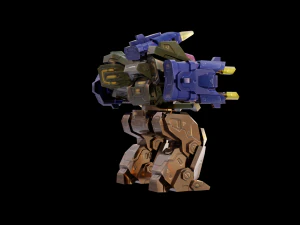5Dollar Store Rigged Mech Game Ready 3D Model