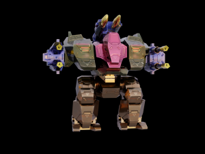 5Dollar Store Rigged Mech Game Ready 3D Модель