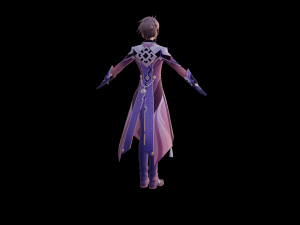 Genshin style 3D Model