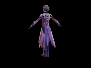 Genshin style 3D Model