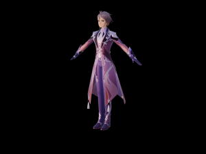 Genshin style 3D Model