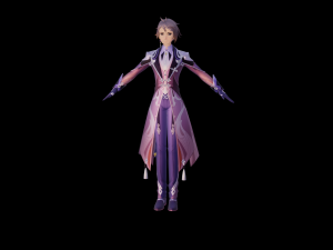 Genshin style 3D Model