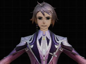 Genshin style 3D Model