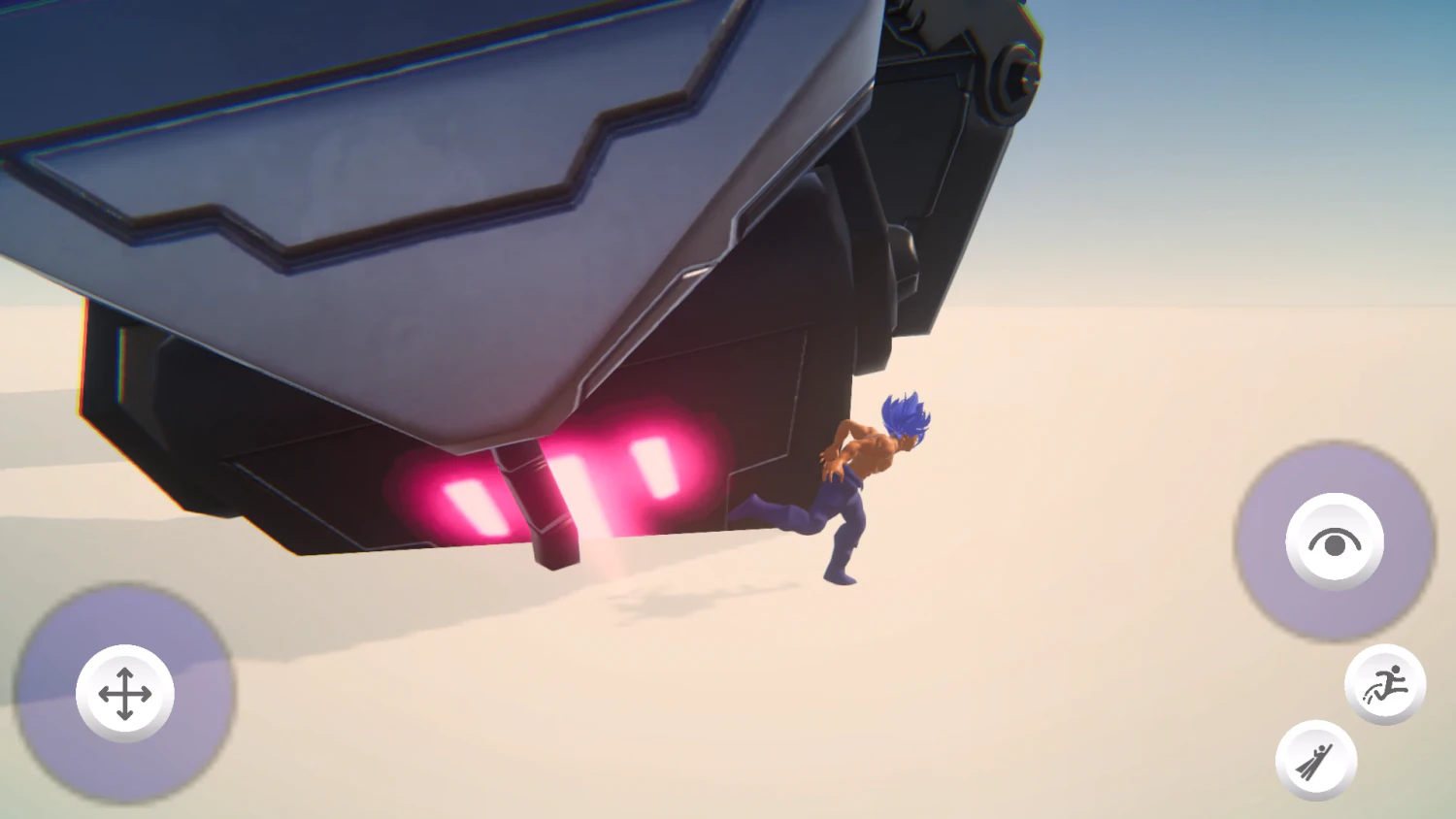 Unity Blender Songoku Game Starter 3D Model .c4d .max .obj .3ds .fbx .stl .blend
