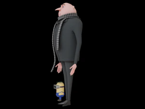 Minion Gru 3D Model