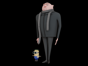 Minion Gru 3D 模型