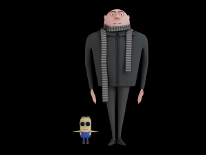 Minion Gru 3D Модель