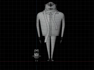 Minion Gru 3D Model