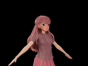 Lisa blackpink Modèle 3D