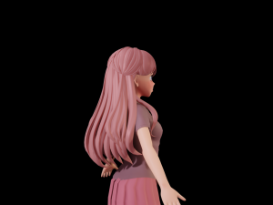 Lisa blackpink Modèle 3D