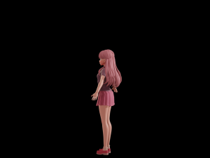 Lisa blackpink Modèle 3D