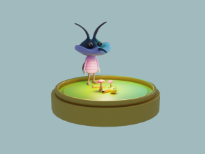 Stylized Joey 3D 模型