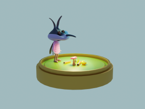 Stylized Joey 3D 模型