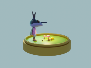 Stylized Joey 3D 模型