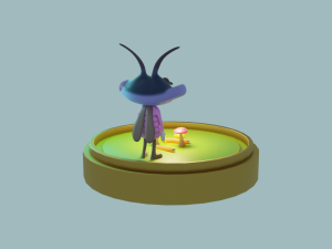 Stylized Joey 3D 模型