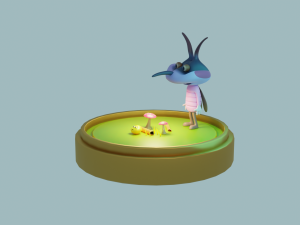 Stylized Joey 3D 模型