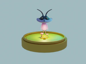 Stylized Joey 3D Model