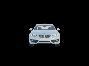 Car has rigged Model 3D