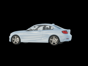 Car has rigged Model 3D