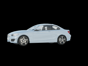 Car has rigged Model 3D