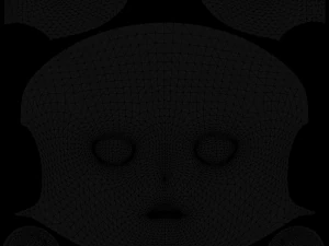 Anime Rigged Shapekey 3D Model