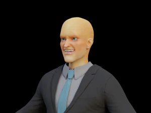 Joker and outfit 3D Model