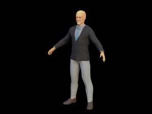 Joker and outfit 3D Model
