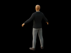 Joker and outfit 3D Model