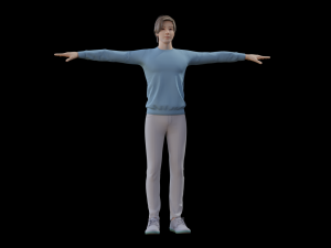 Stylized Male 3D 模型